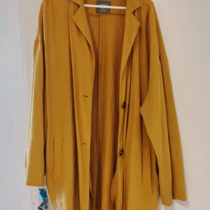 Linne jacka  - Gul linne jacksskjorta