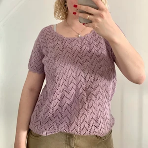 Virkad topp - Så söt virkad topp köpt second hand 