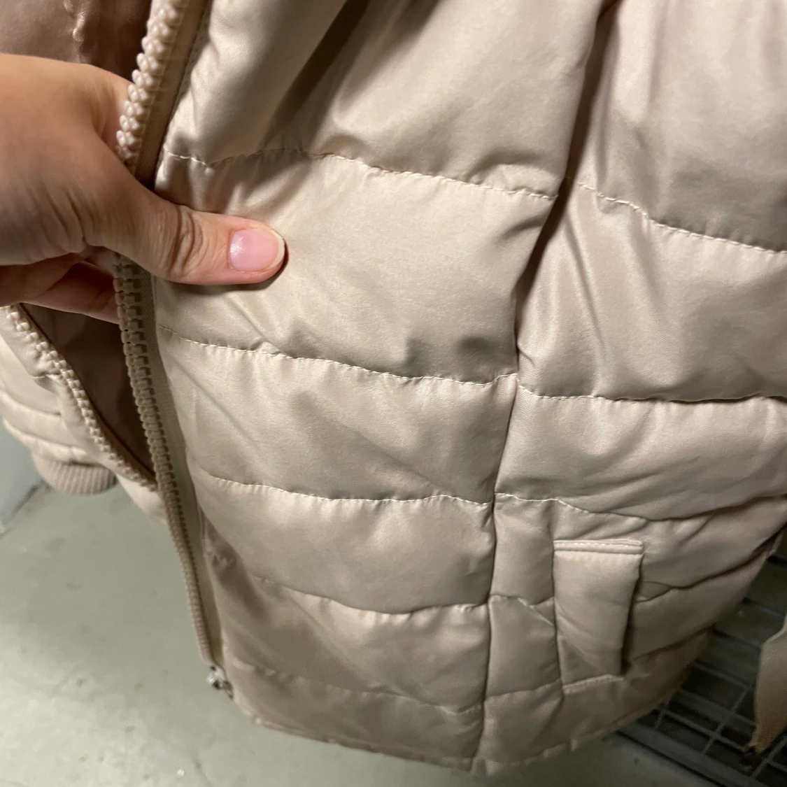 Jacka vinter beige  - 90