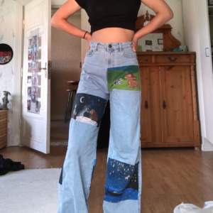 Jeans med Disney-scener från h&m