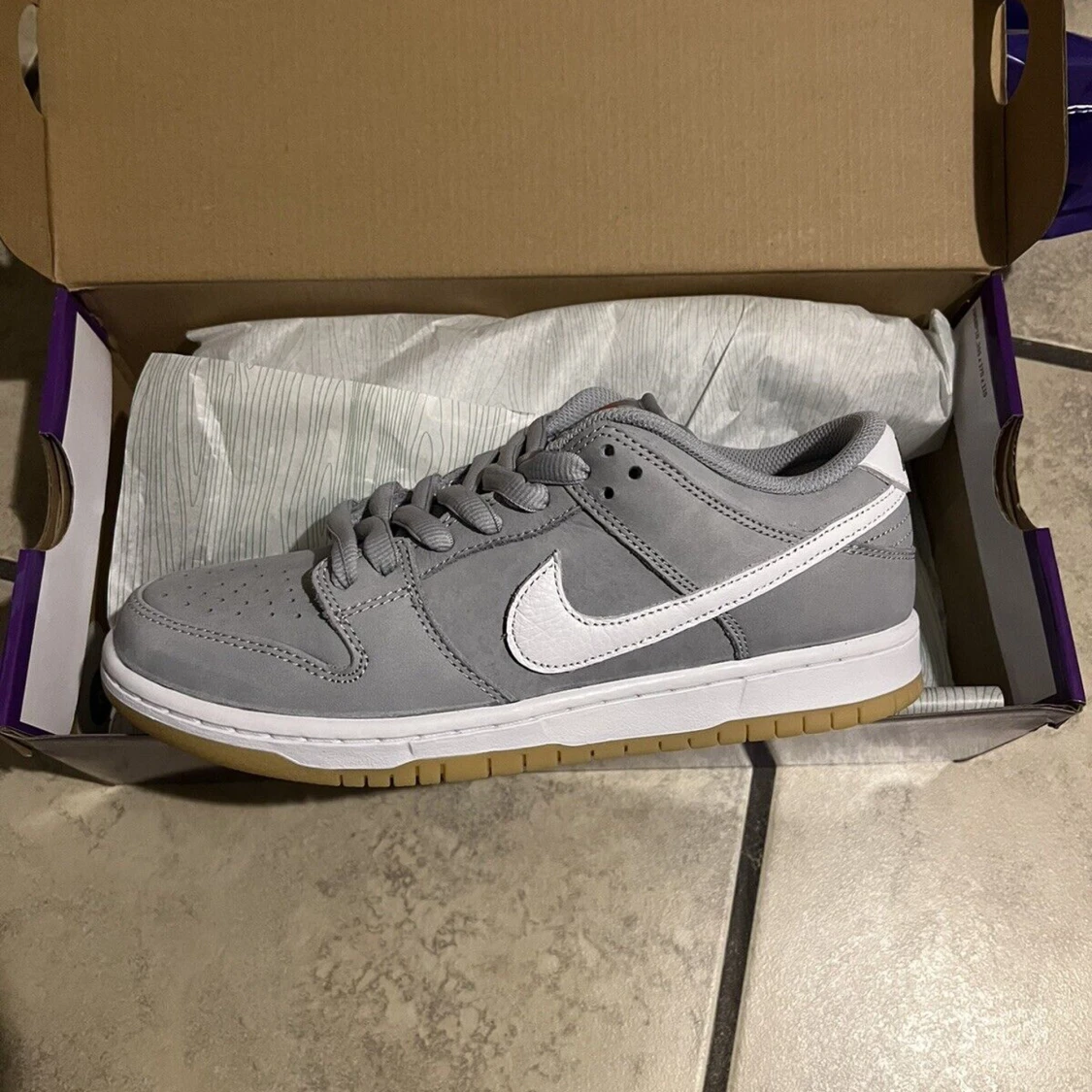 Nike SB Dunk Low Wolf Grey Gum