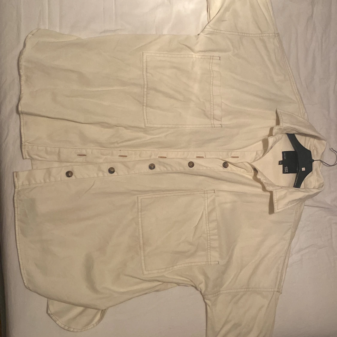 Oversized skjortjacka - 90