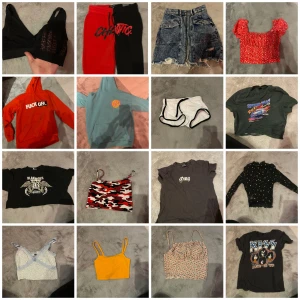 Kläder - Säljer massa kläder som jag har rensat ur. Allt är använt men de flesta är i bra skick. Köp allt för 500kr