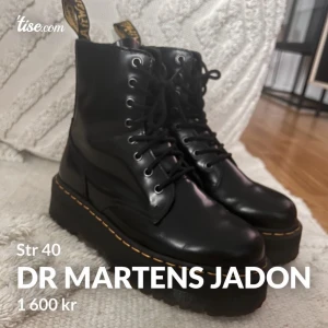 Dr Martens Jadon plattform  - Brukt 3 ganger