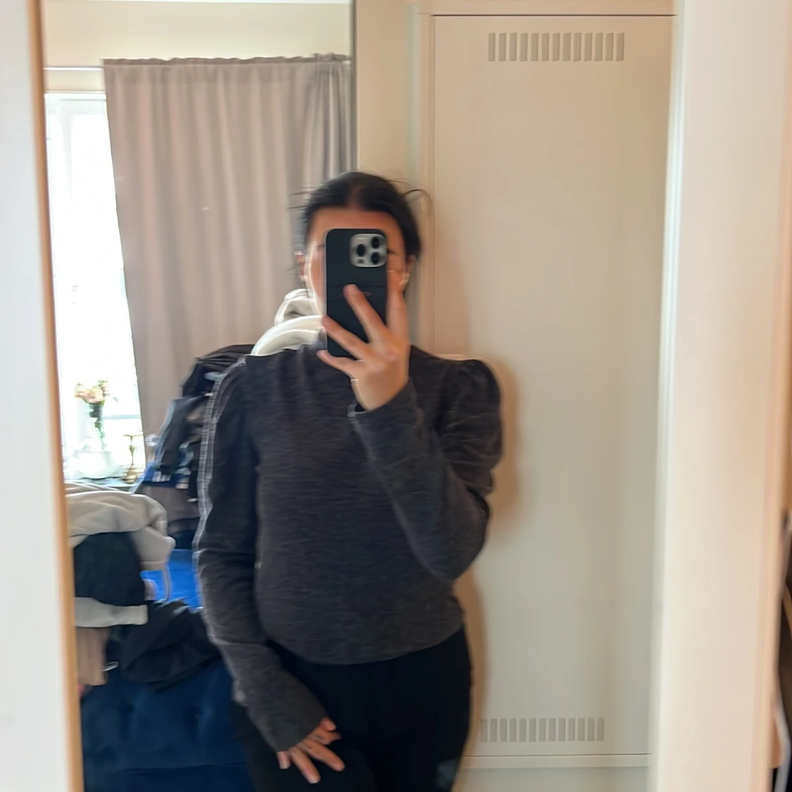 Tunnare stickad tröja  - 90