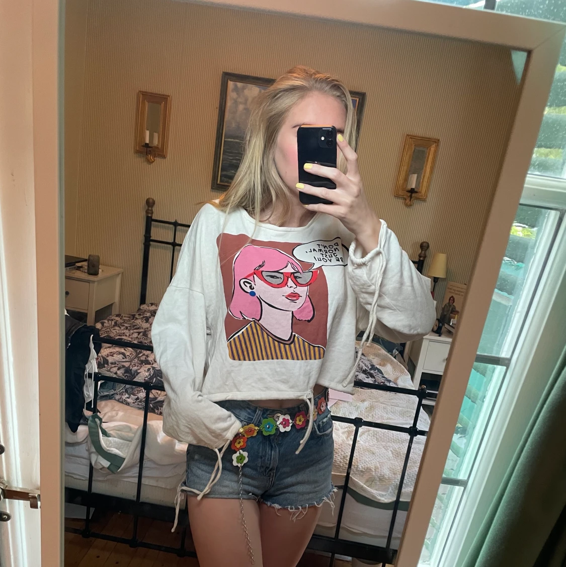 Cool tröja med knytning Zara  - 90