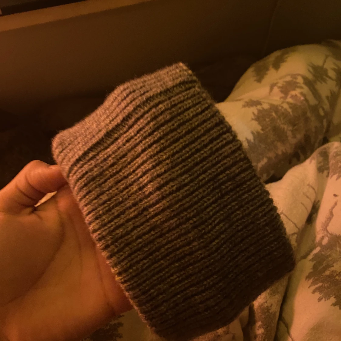 brandy melville stickat hårband - 90