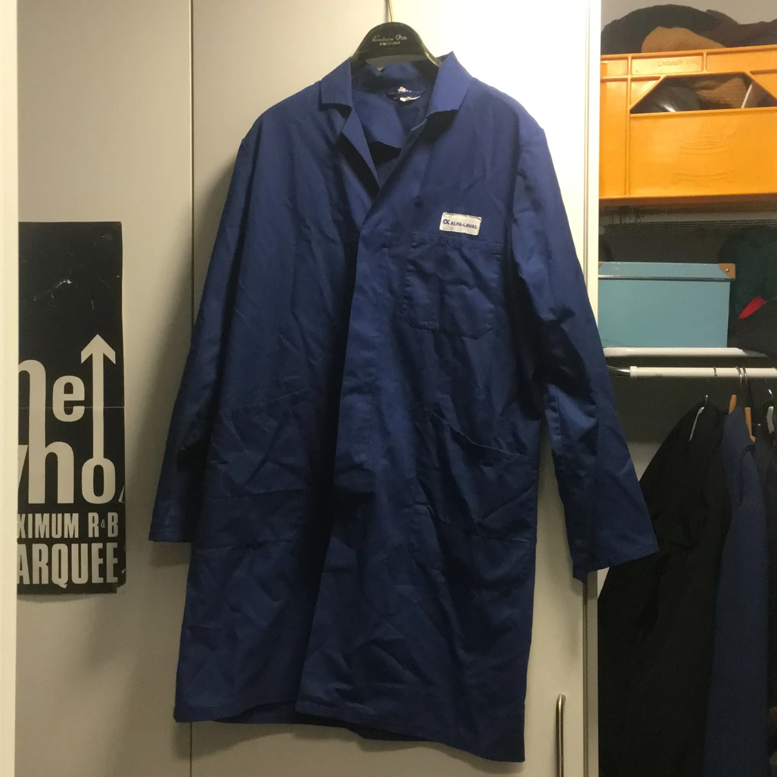 Blåställsrock Alfa Lavall