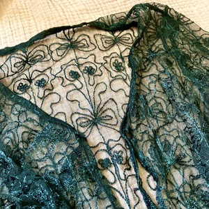 Spetsblus - SÄLJER INTE MED KÖP NU FUNKTIONEN!    Superfin topp i svart spets! Har ett litet knyte på framsidan men är annars öppen! Köparen står för frakt! Skriv vid frågor!🐒