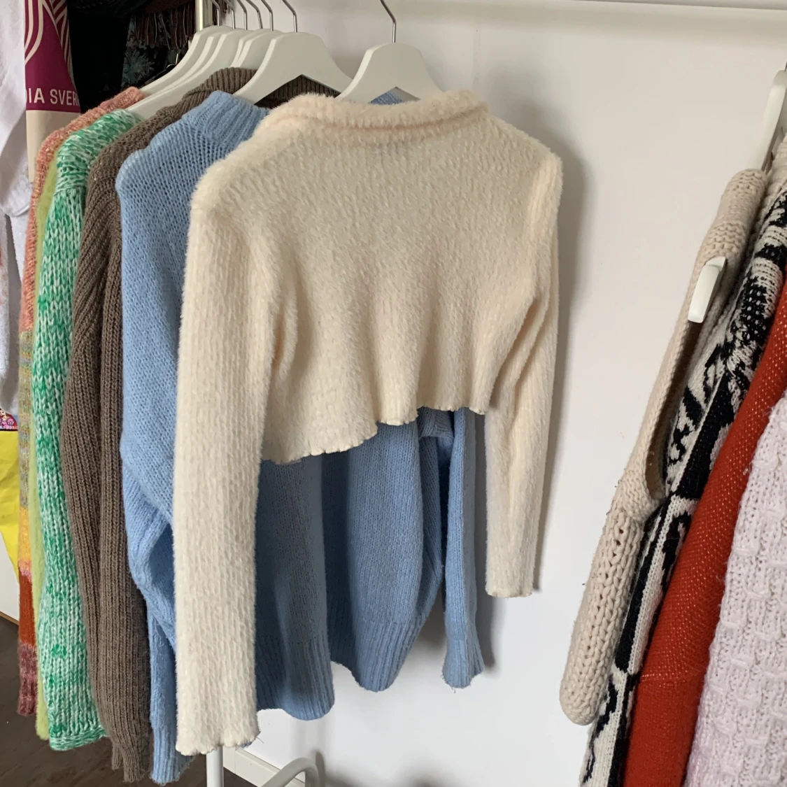 Mysig vit kofta Bershka - 90