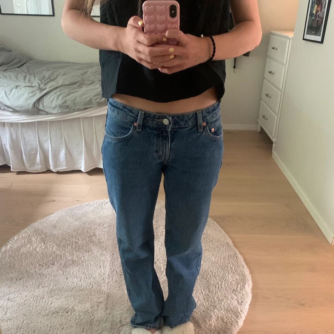 Lågmidjade jeans  - 90