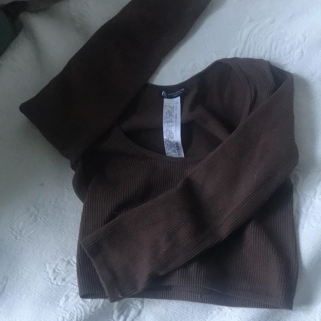 Zara, ribbad tröja, strl Xs  - 90