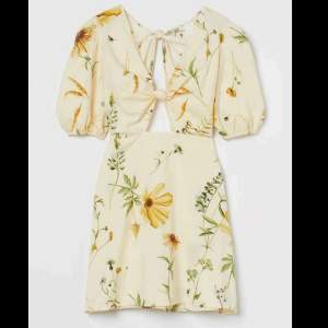 Summer dress with flower print