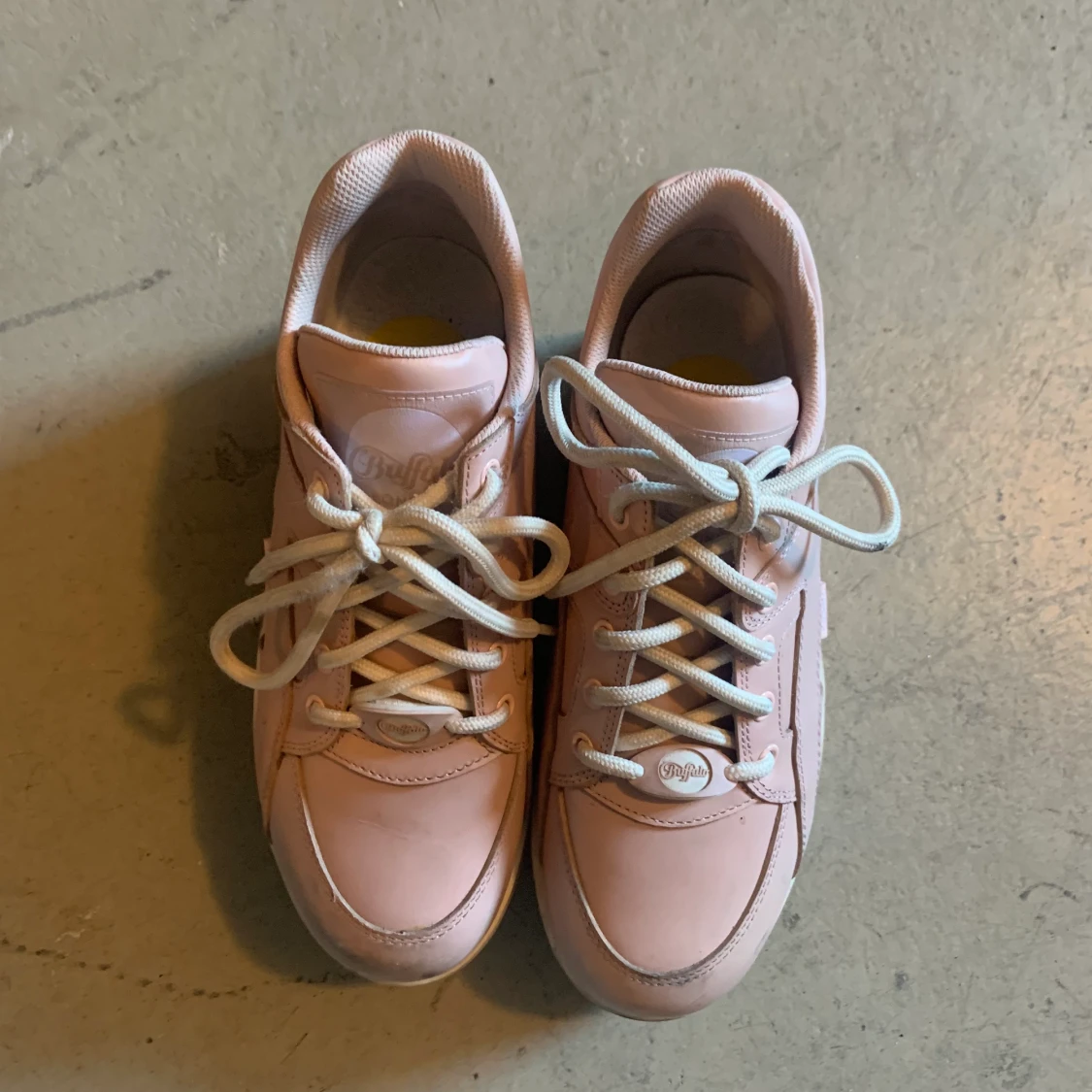 Dust pink Buffalo rising tower platform sneakers 40 - 91