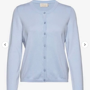 Blå kofta - Säljer denna fina blåa koftan som bara är använd 1 gång så i väldigt fint skick!  Den är köpt från Booztlet men märket är ”Minus”. Skriv till mig vid behov av fler bilder eller annat💙