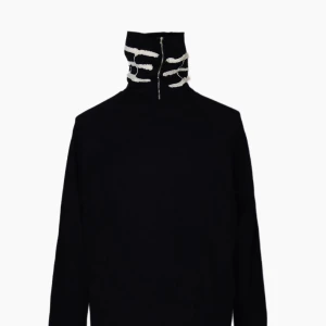 Barb wire turtleneck  - Barb wire turtleneck, one size Medium fit Zip Handcrafted