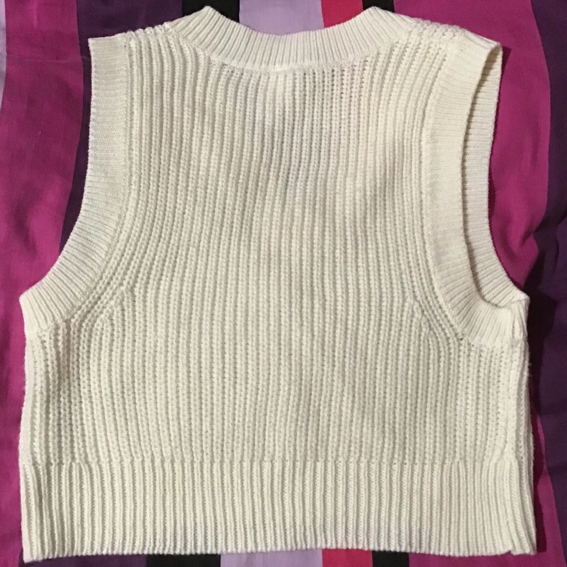 Stickad väst  - 90
