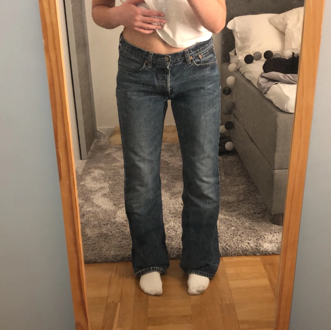 Lågmidjade jeans - 90