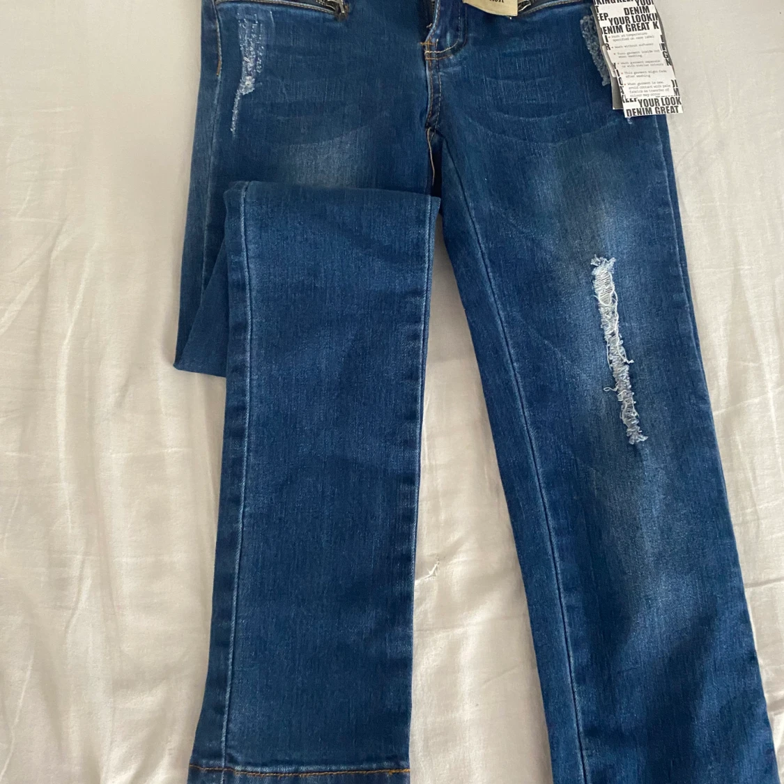 Jeans blå - 90