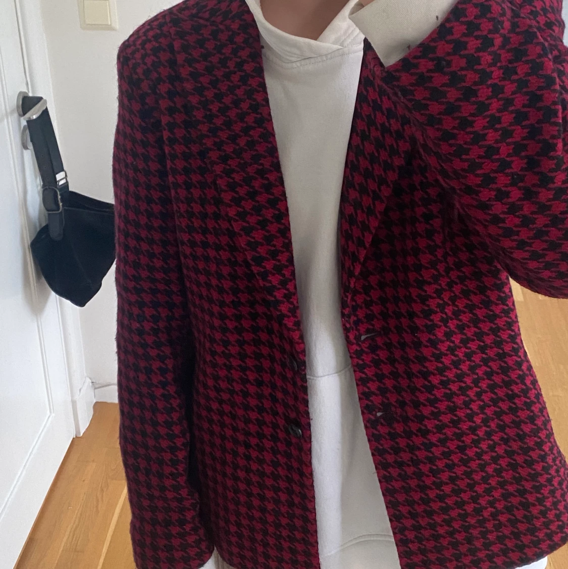 Kavaj hundtandsmönster 