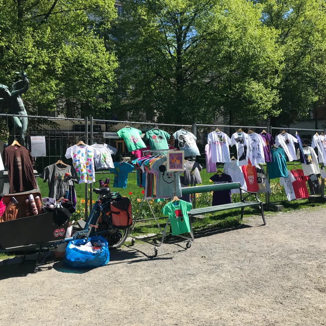 T-shirtar i Maria Torget