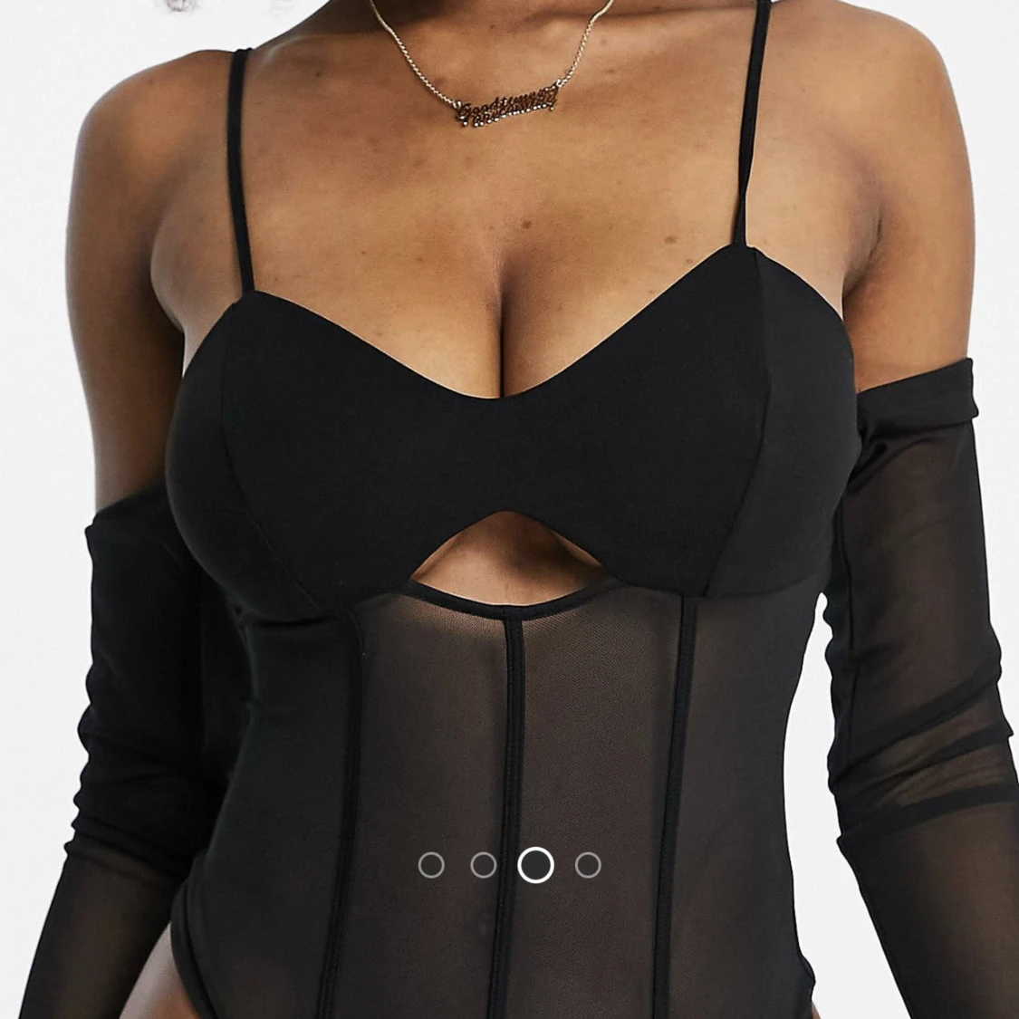 Korsettopp 🖤 - 90