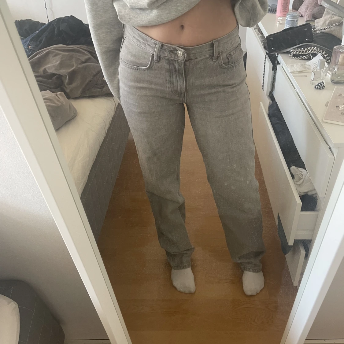 Lågmidjade jeans - 90