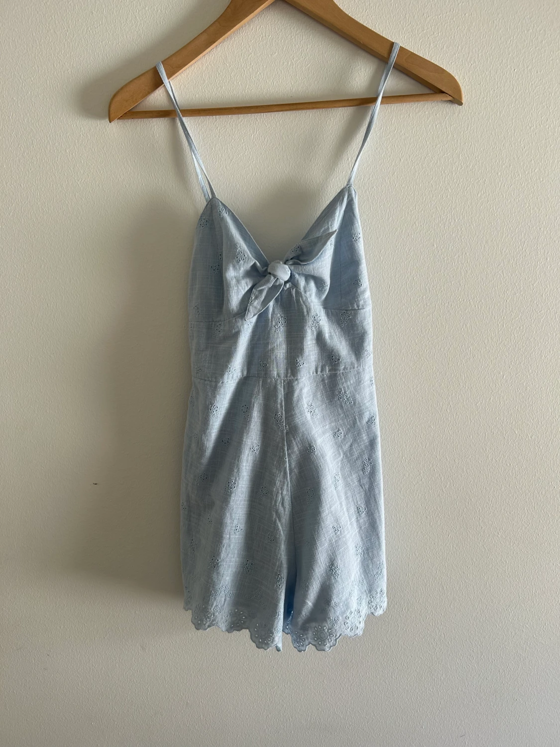Playsuit/klänning ljusblå - 90