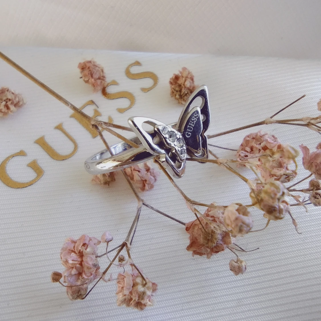 Guess Fly Away, Swarovski kristal, ring st.56 - 91