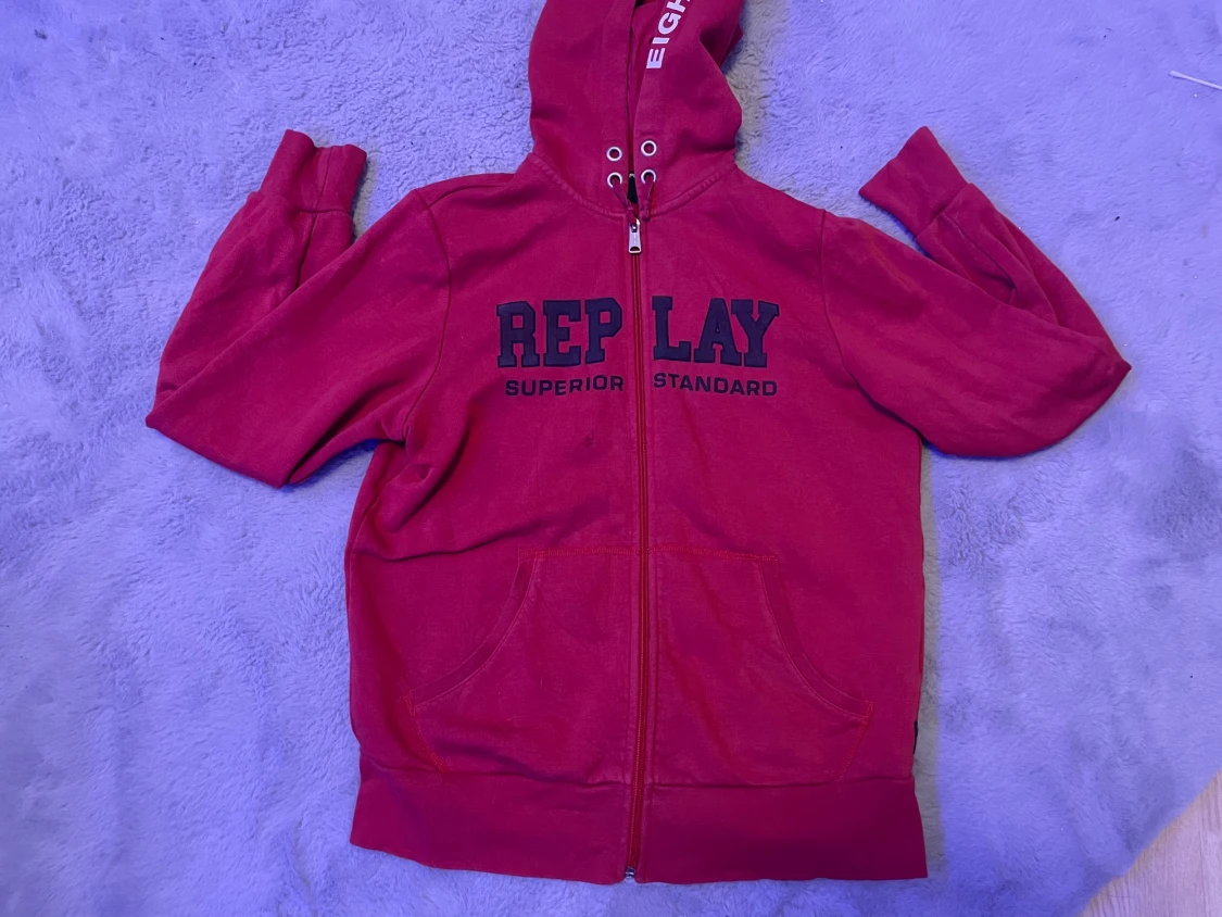 Hoddie med dragkedja