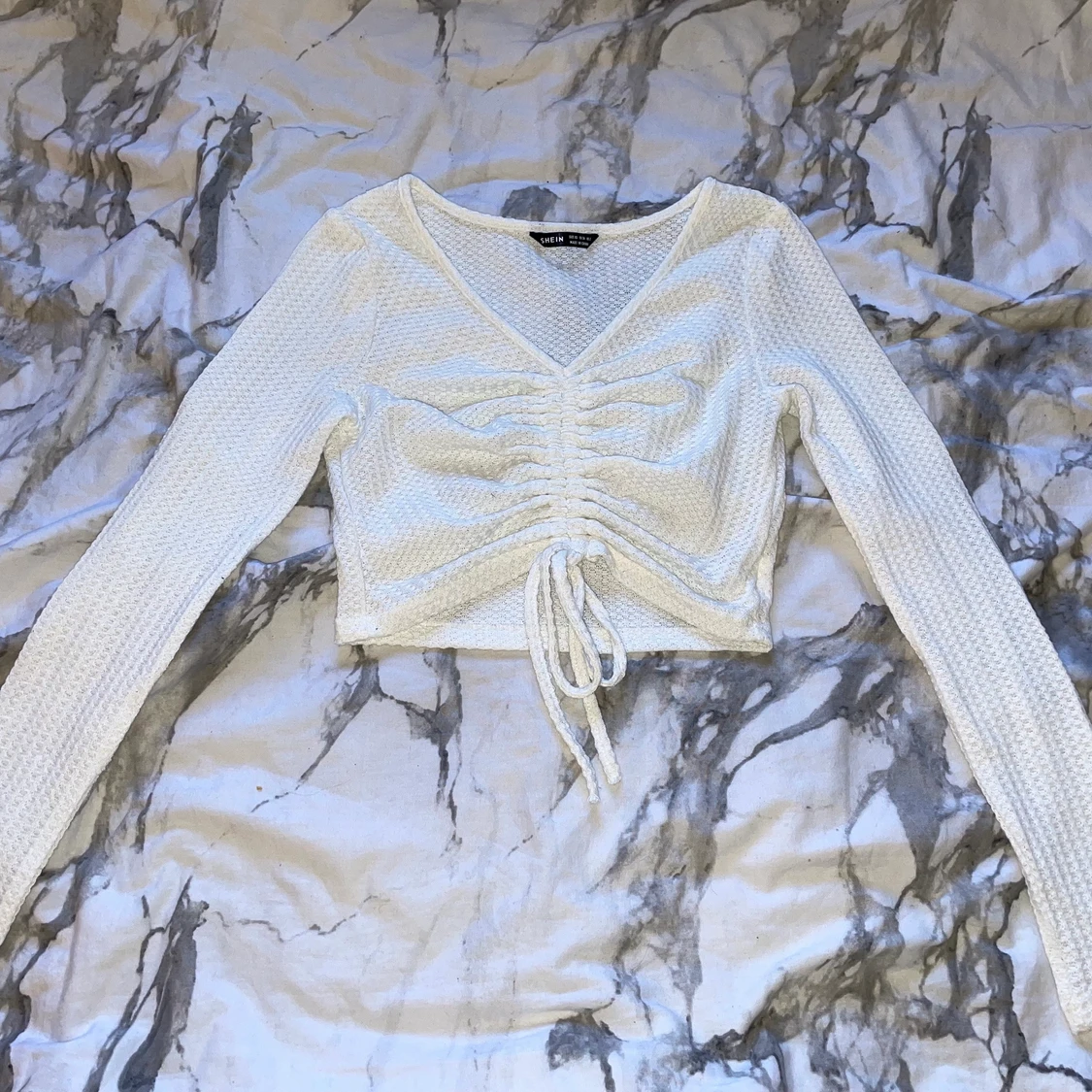 Croppad långärmad  - 90