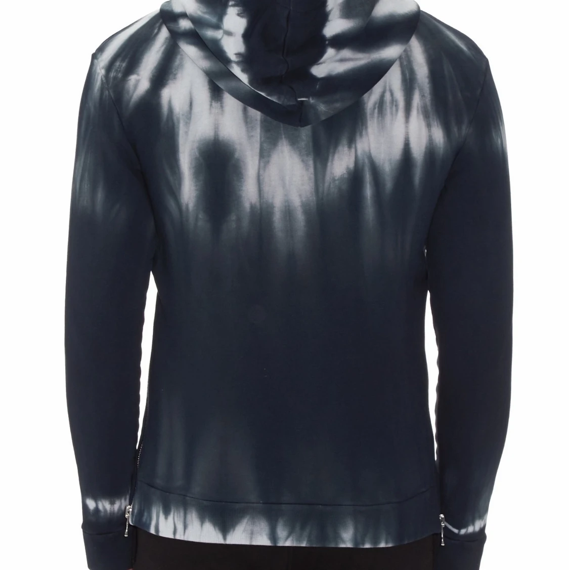 Balmain tie-dye navy hoodie  - 91