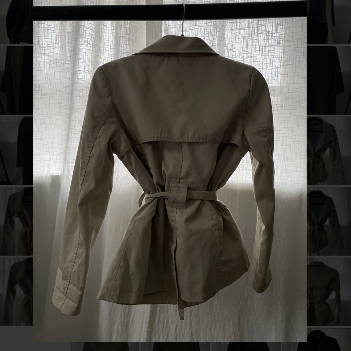 Kort trenchcoat - 90