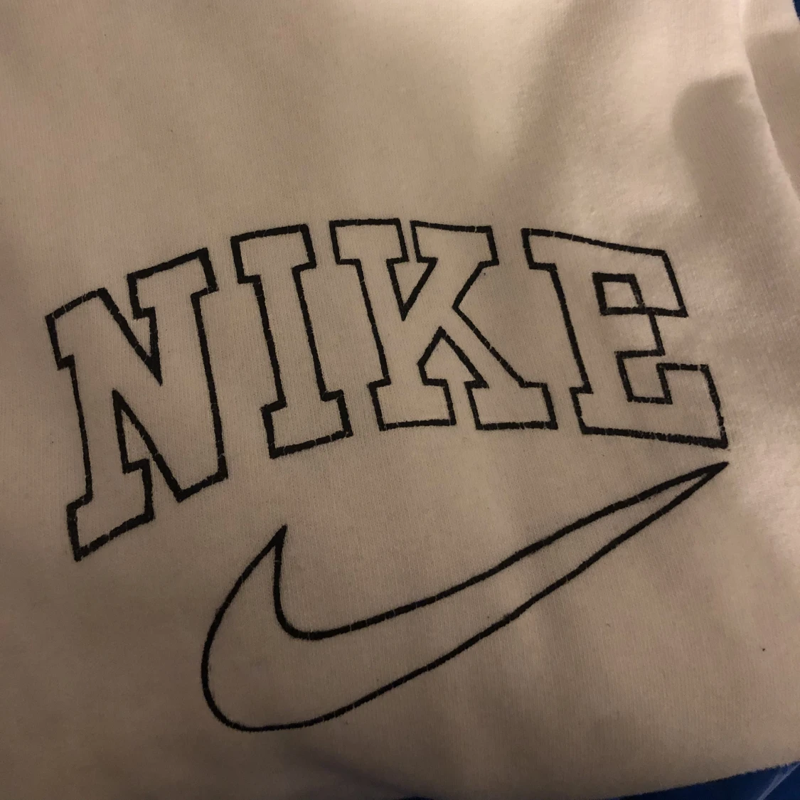 Vit Nike Hoodie - 90