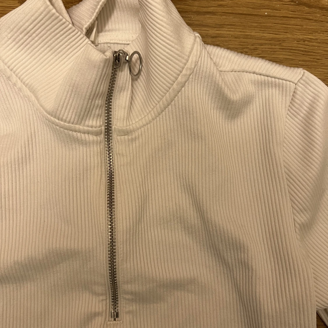 H&M tröja med halfzip, storlek S - 90