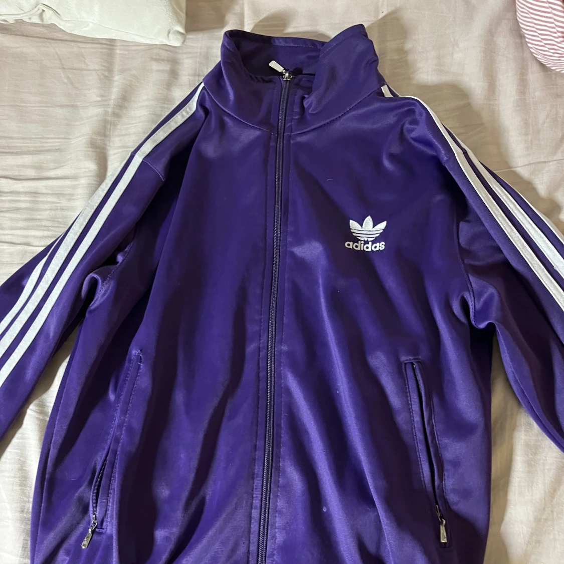 Adidas kofta lila  - 90