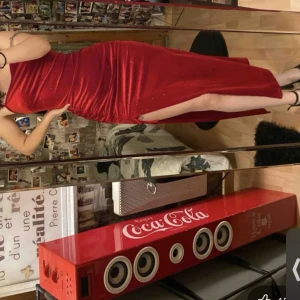 Röd nyår klänning  - Röd nyår klänning