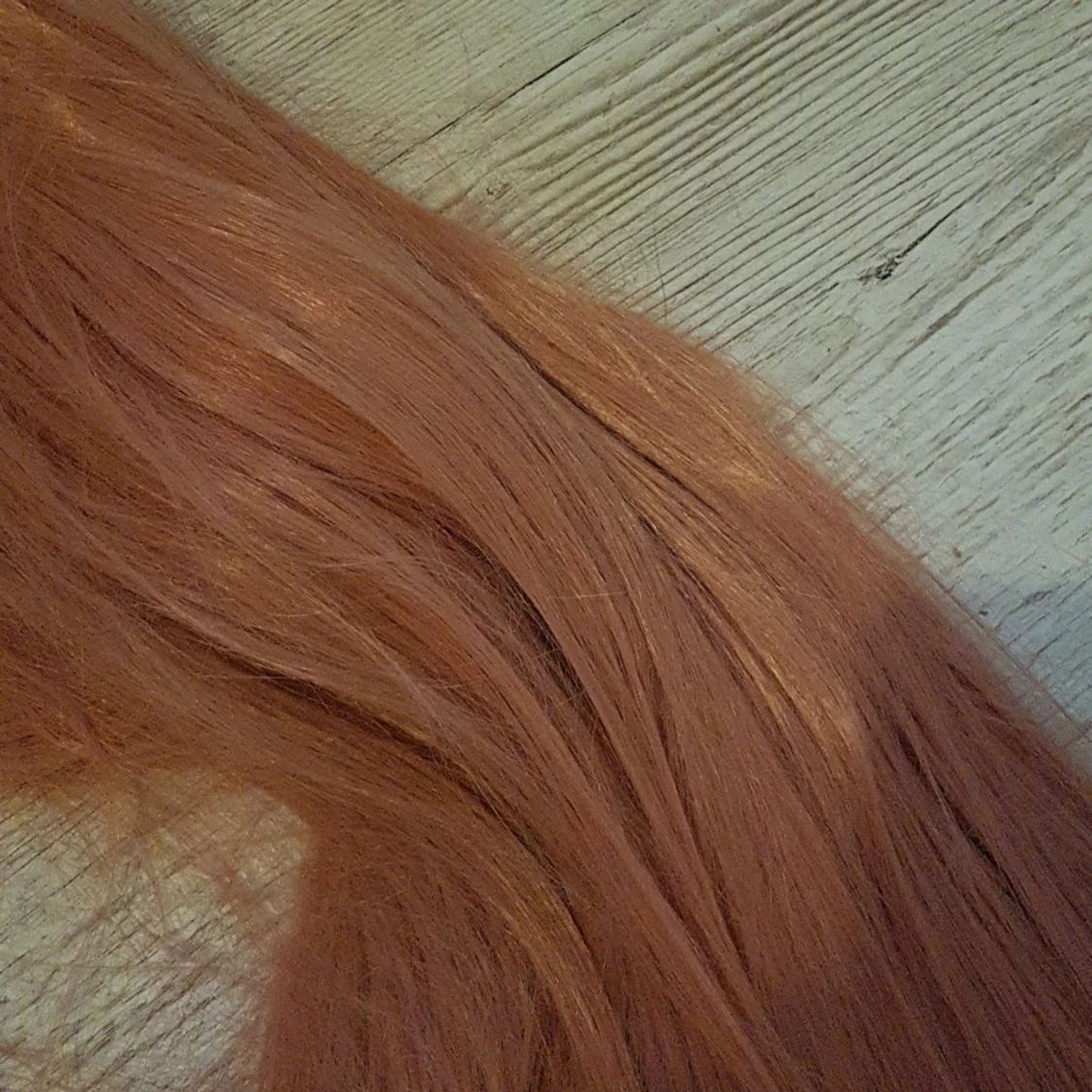 Lång rosa peruk. Syntet. Lace. Så snygg! - 90