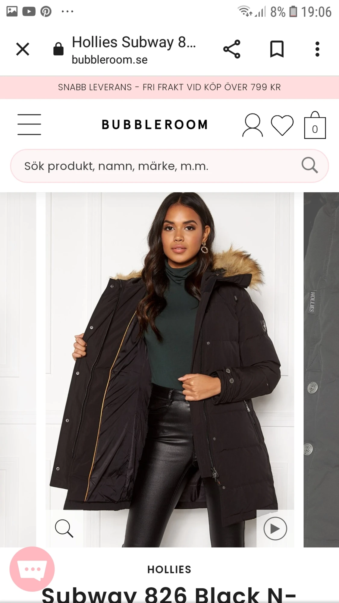 Hollis vinterjacka - 90