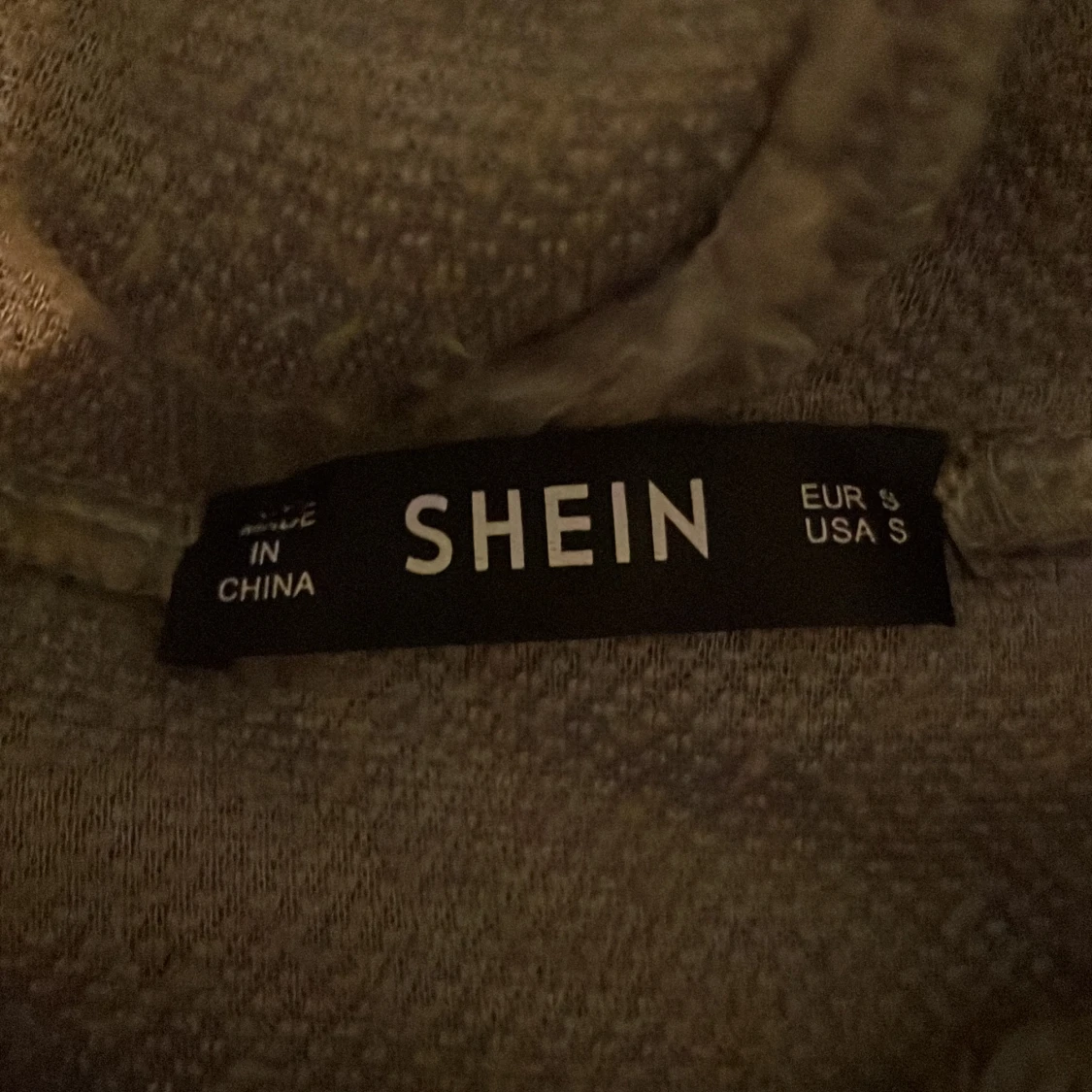 Croppad teddy-hoodie - 90