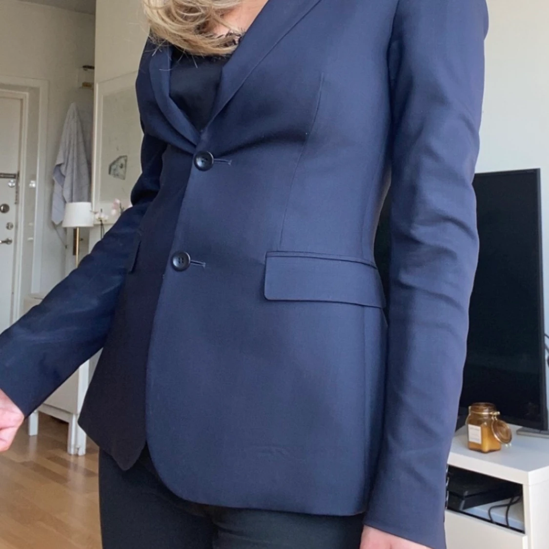 Marinblå Filippa K kavaj  - 90