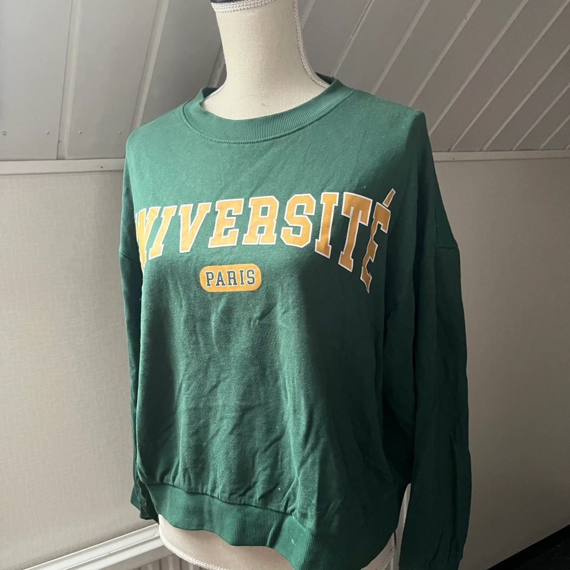 Grön tjocktröja - 90