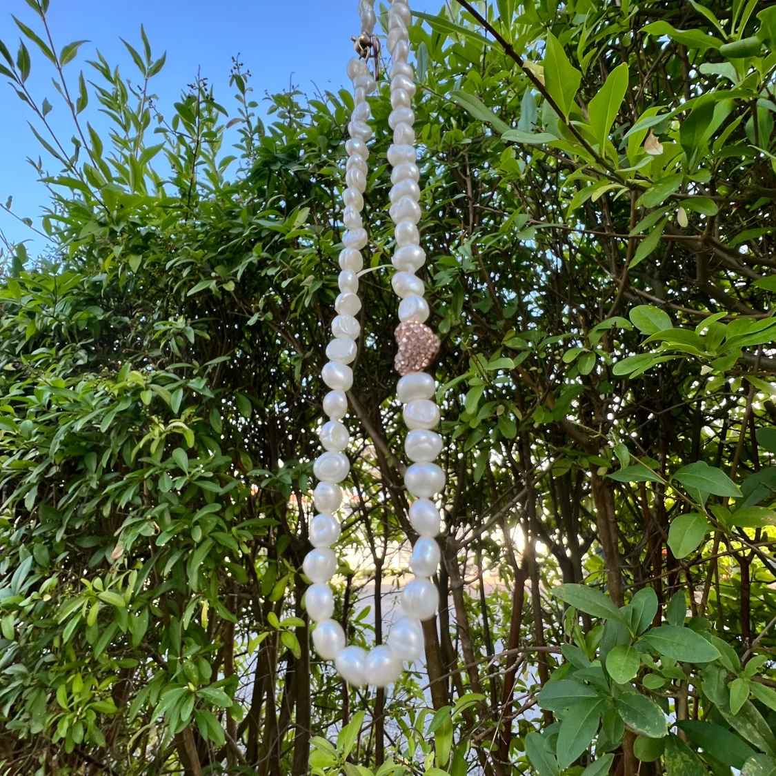 pärl halsband  - 91