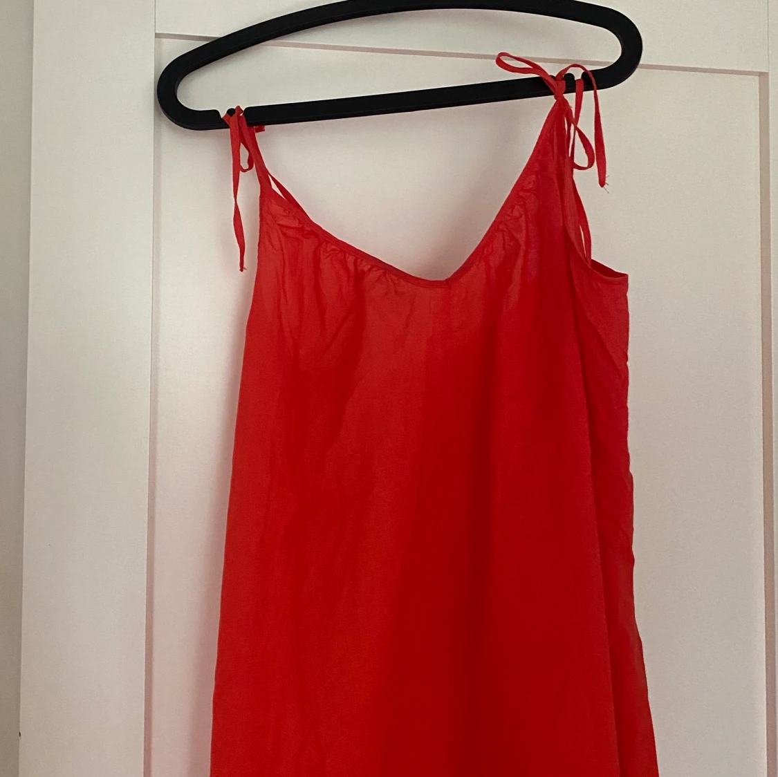 Röd långklänning - 91