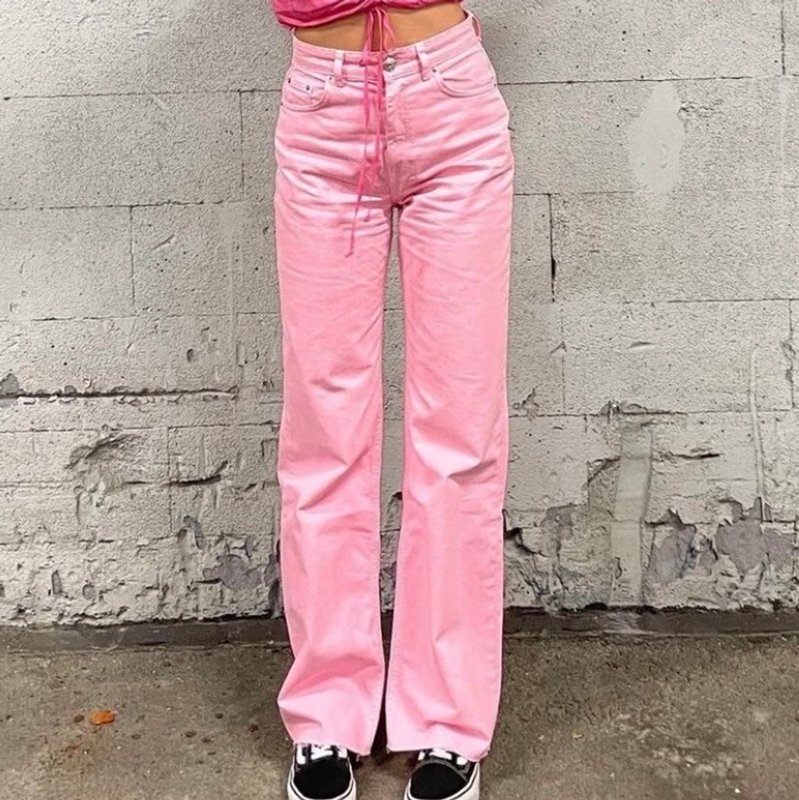 Supersnygga rosa jeans från gina! 💘