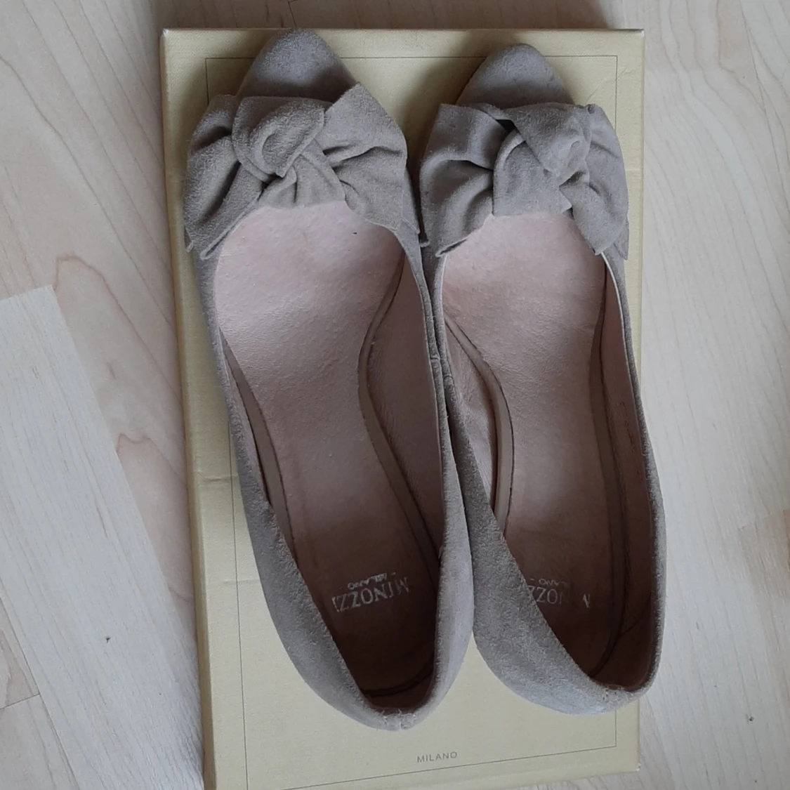 minozzi beige höga klackar - 90