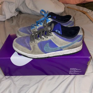 Nike SB dunks  - Nike SB dunk low Celadon, köpte på hypestain förra vintern för 2299kr dom är väl använda. Låda,kvitto och extra snören medföljer 