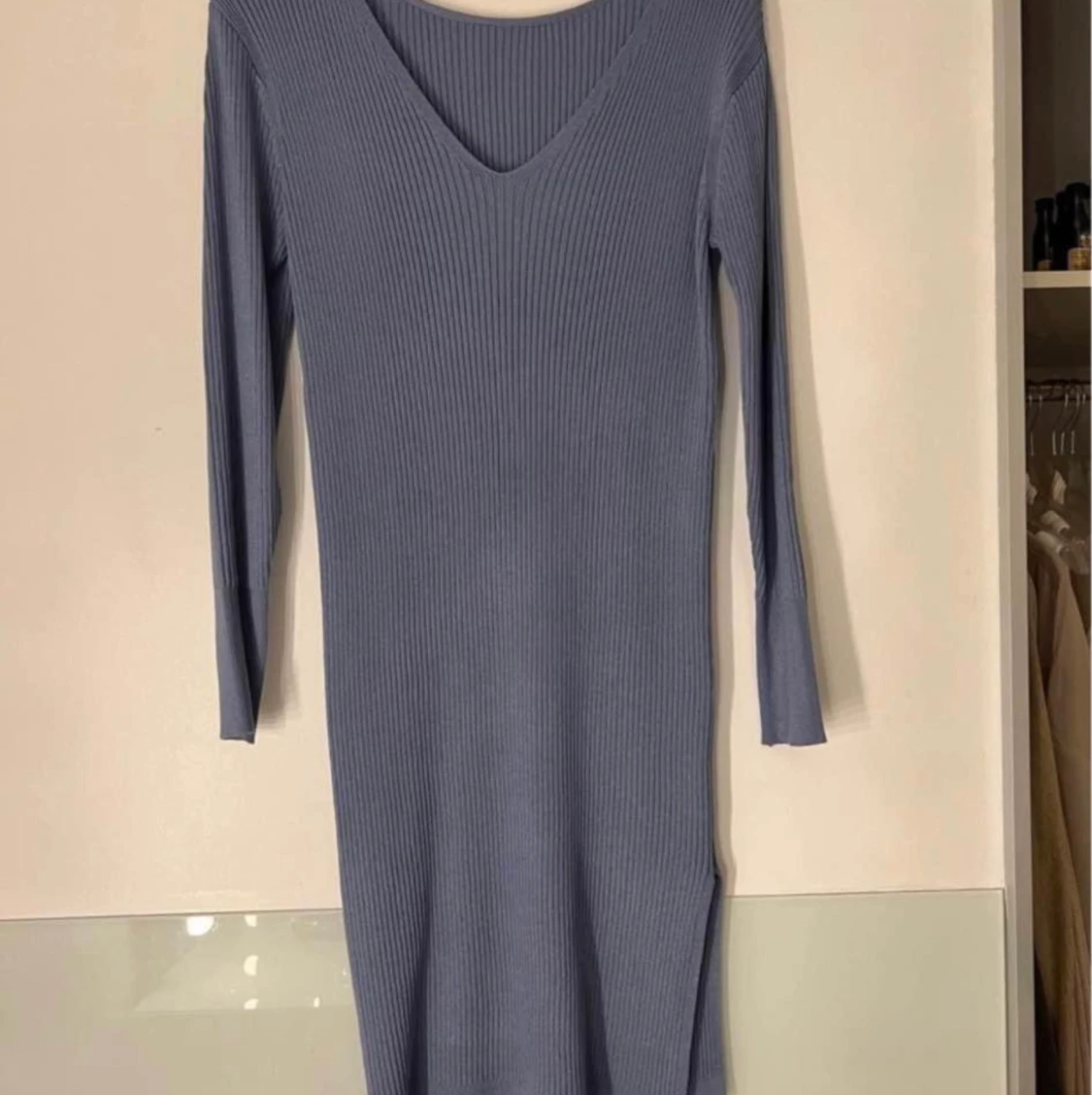 Ribbad klänning - 90