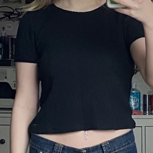 hollister t shirt - super gullig hollister tshirt med lite puffiga ärmar, den är jättefin med lowwaisted jeans och väldigt mycket stockholmstil, storlek L men skulle säga M