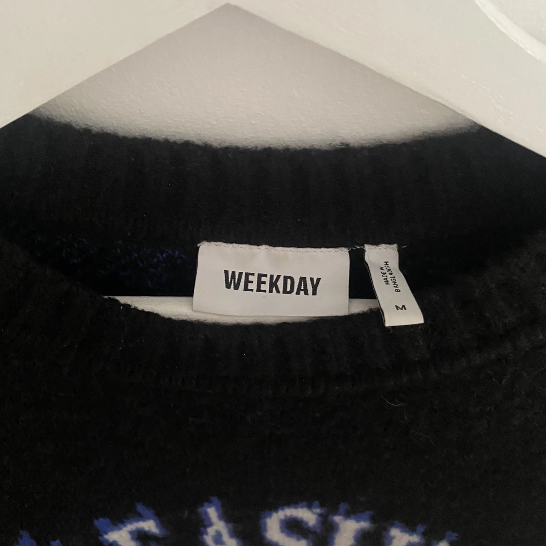 Stickad tröja weekday - 90